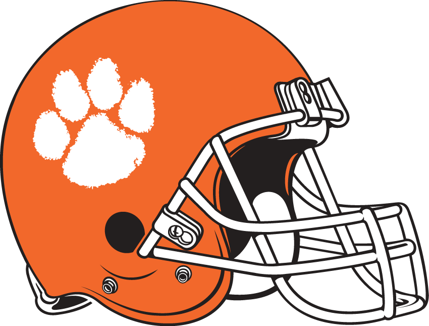 Clemson Tigers 1976 Helmet Logo diy iron on heat transfer